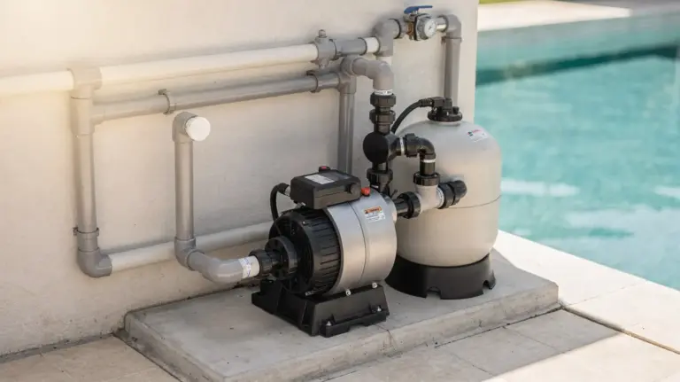 Poolpumpe und Filteranlage am Schwimmbad: Laufzeit der Poolpumpe im technischen Bereich