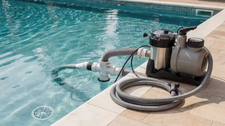 Poolroboter an Saugseite oder Druckseite: Poolreinigung mit Schlauchanschlüssen am Beckenrand