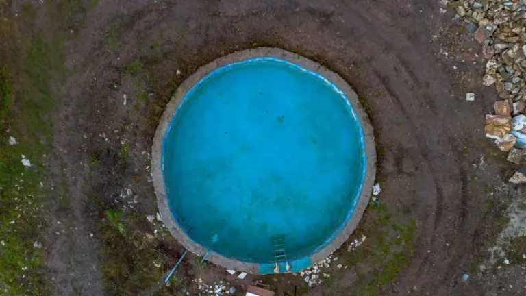 round above ground pool